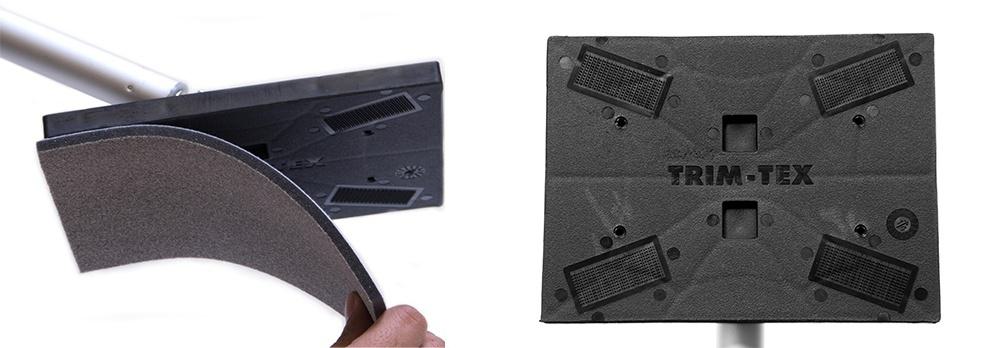 Trim-Tex makes a conscious effort to design our line of accessories such as the Black Widow Sander to be manufactured in the U.S.A. Trim-Tex makes a conscious effort to design our line of accessories such as the Black Widow Sander to be manufactured in the U.S.A.