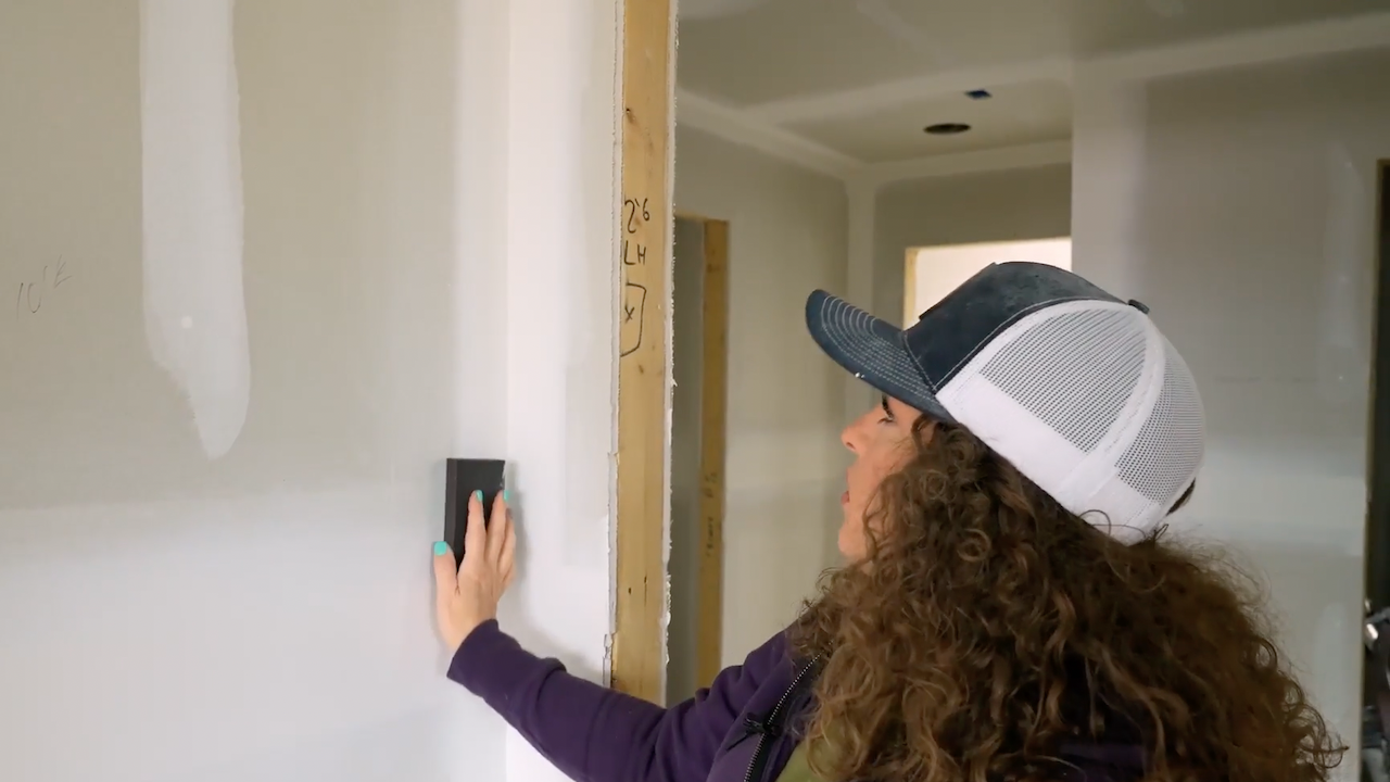 Drywall Shorty Shares Her Best Drywall Sanding Tips 4