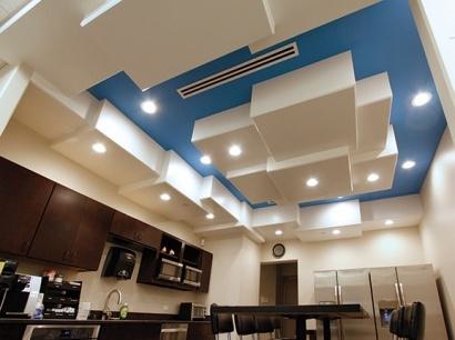 Create a fun and practical employee cafeteria with Trim-Tex corner bead. Create a fun and practical employee cafeteria with Trim-Tex corner bead.
