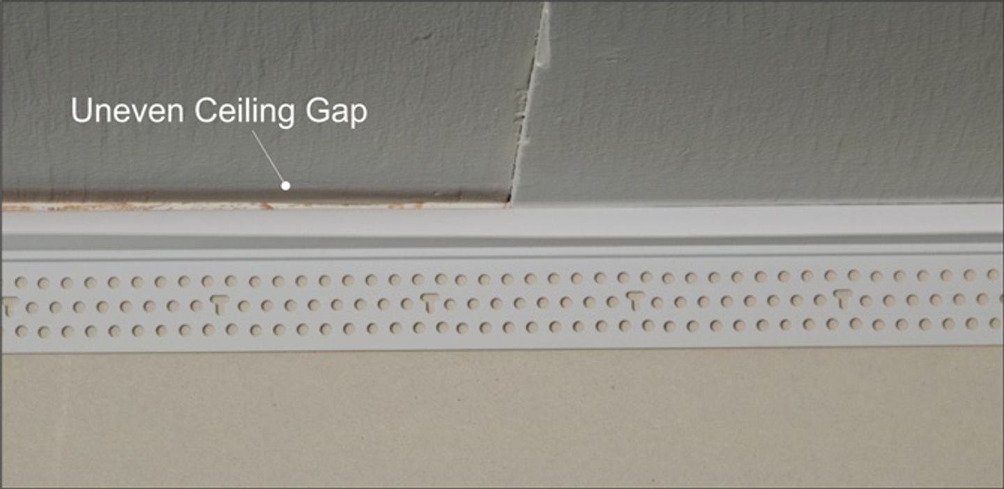 Installing Deflection Bead to Eliminate Uneven Ceilings | Trim-Tex