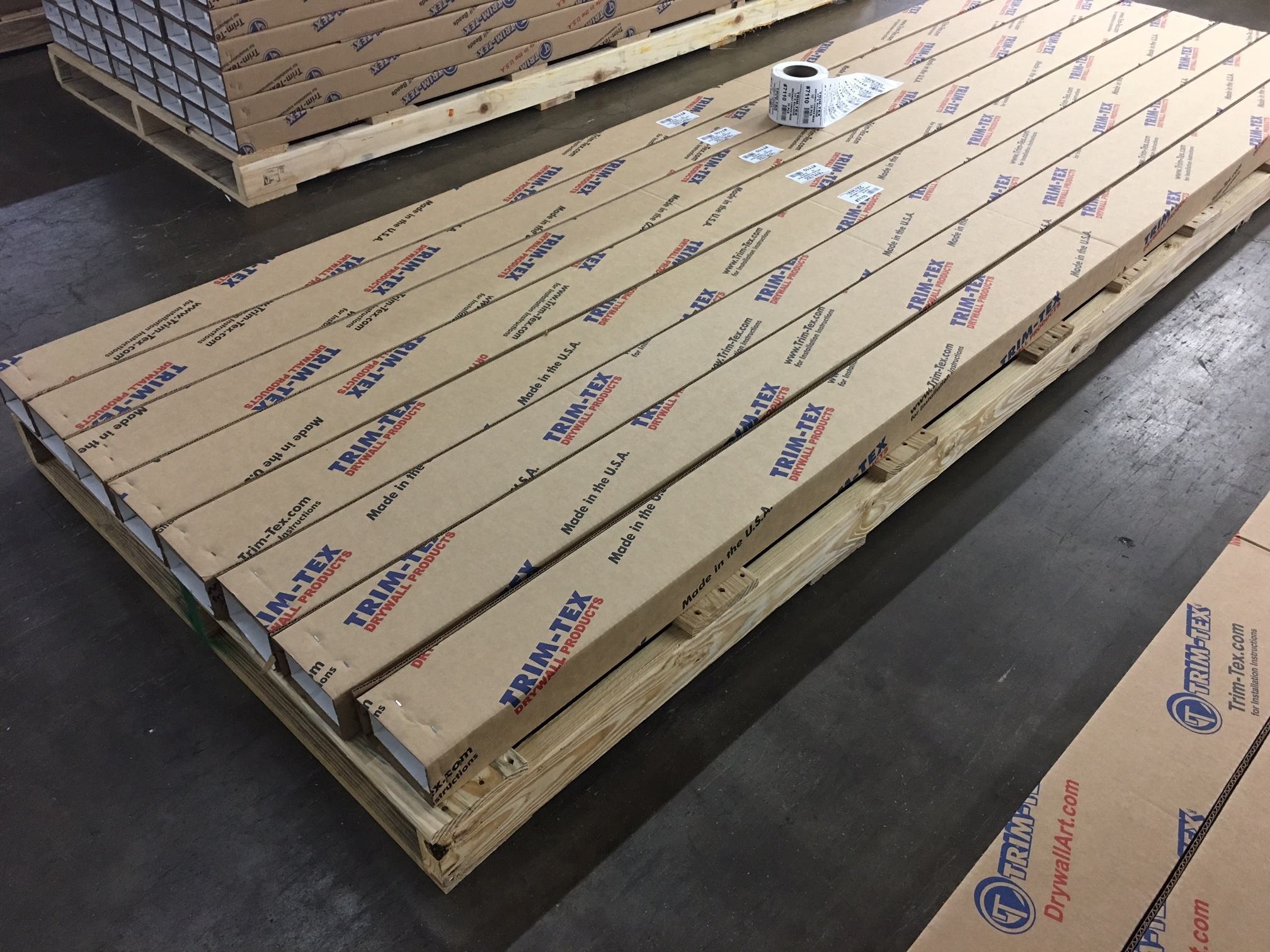 Trim-Tex announces updated packing for products. Trim-Tex announces updated packing for products.