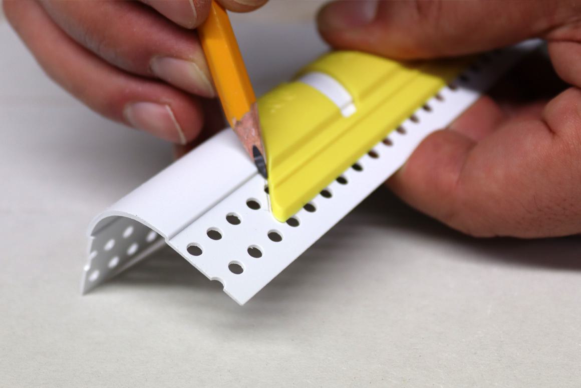 ¾" Large Bullnose Miter Marker — Trim-Tex