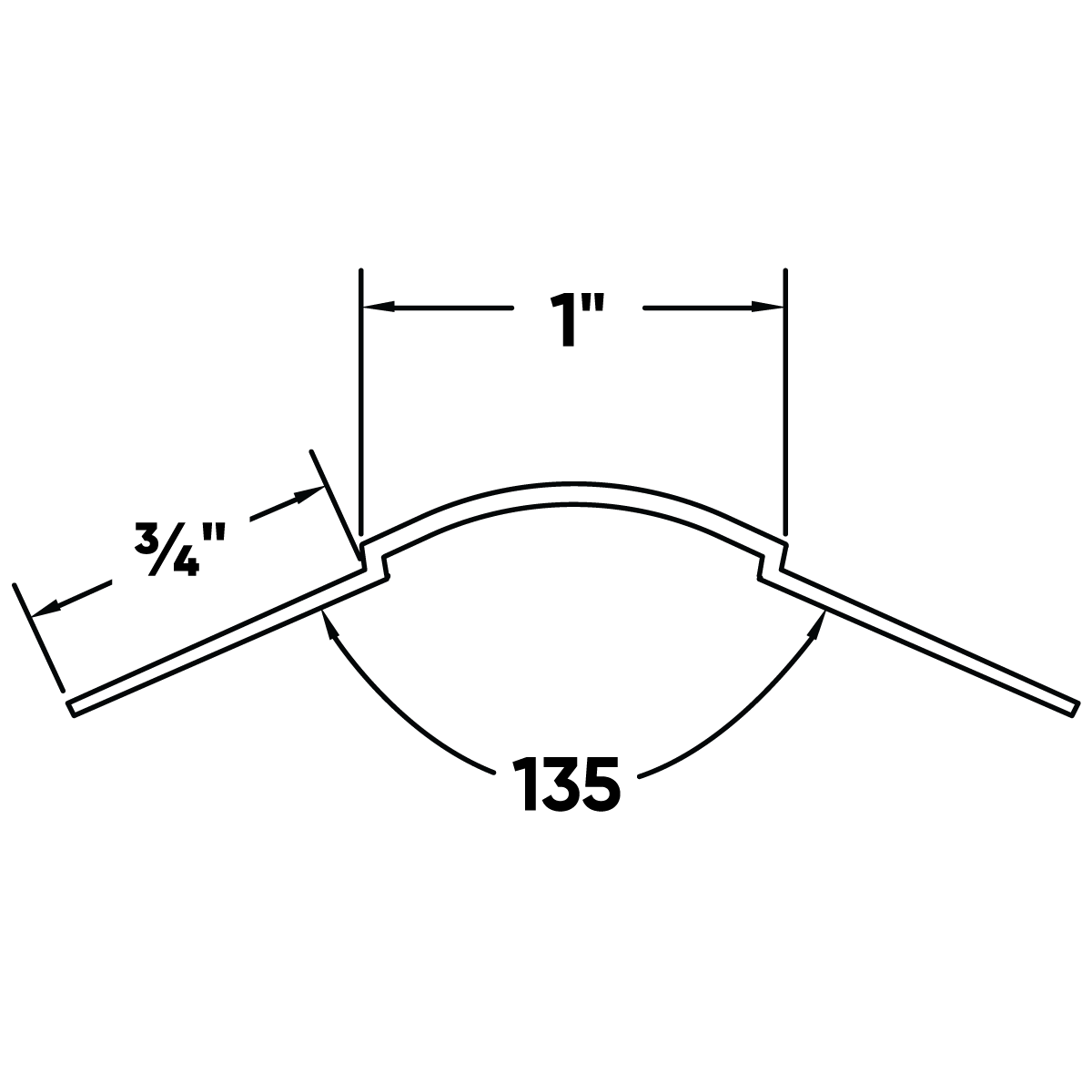 0 75in Bullnose Splayed Corner Bead Tech Spec R1