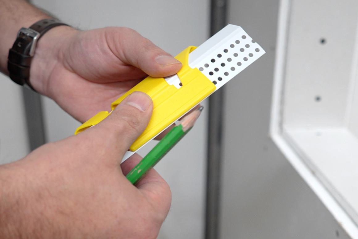 Medium Chamfer Bead® Miter Marker — Trim-Tex