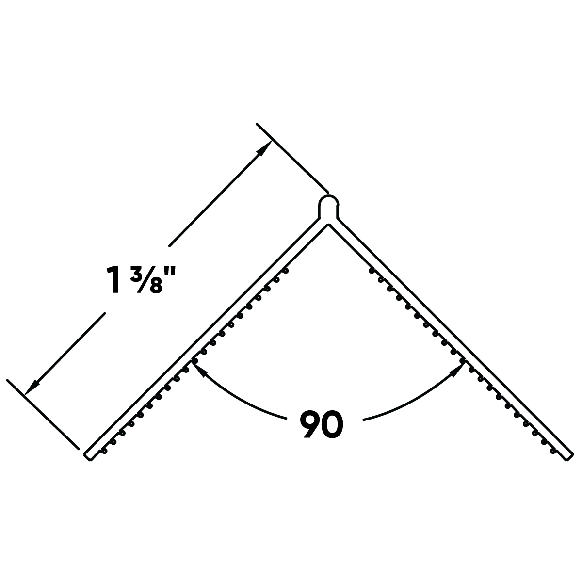 Mud Set Rigid Low Profile Corner Bead Archway Tech Spec R1