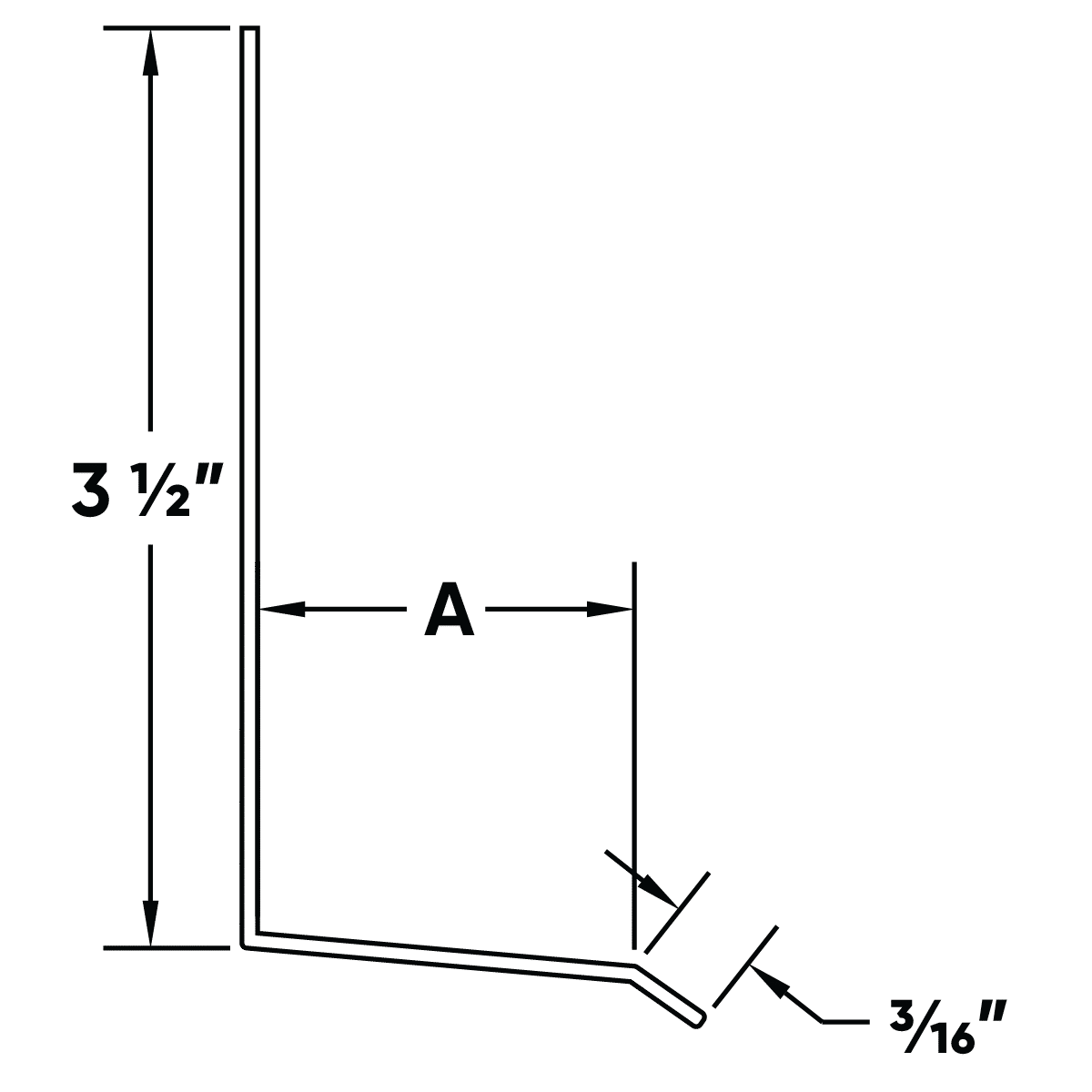 WDA 15 WDA Window Door Arch Drip Edge Tech Spec